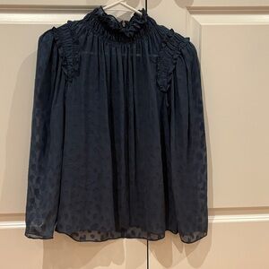 Teal Rebecca Taylor Blouse